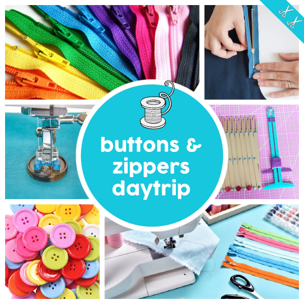 Adults Day Trip - Buttons & Zippers