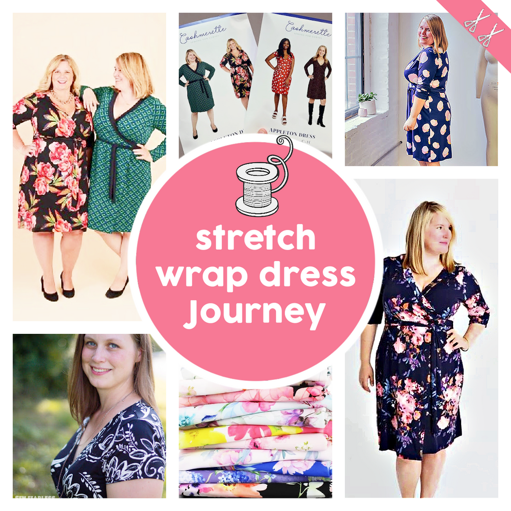 Adults Journey - Stretch Wrap Dress